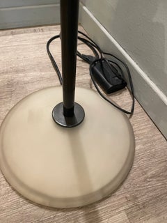 1970s Vintage Iron Floor Lamp, Antique Italian Design, Good Condition