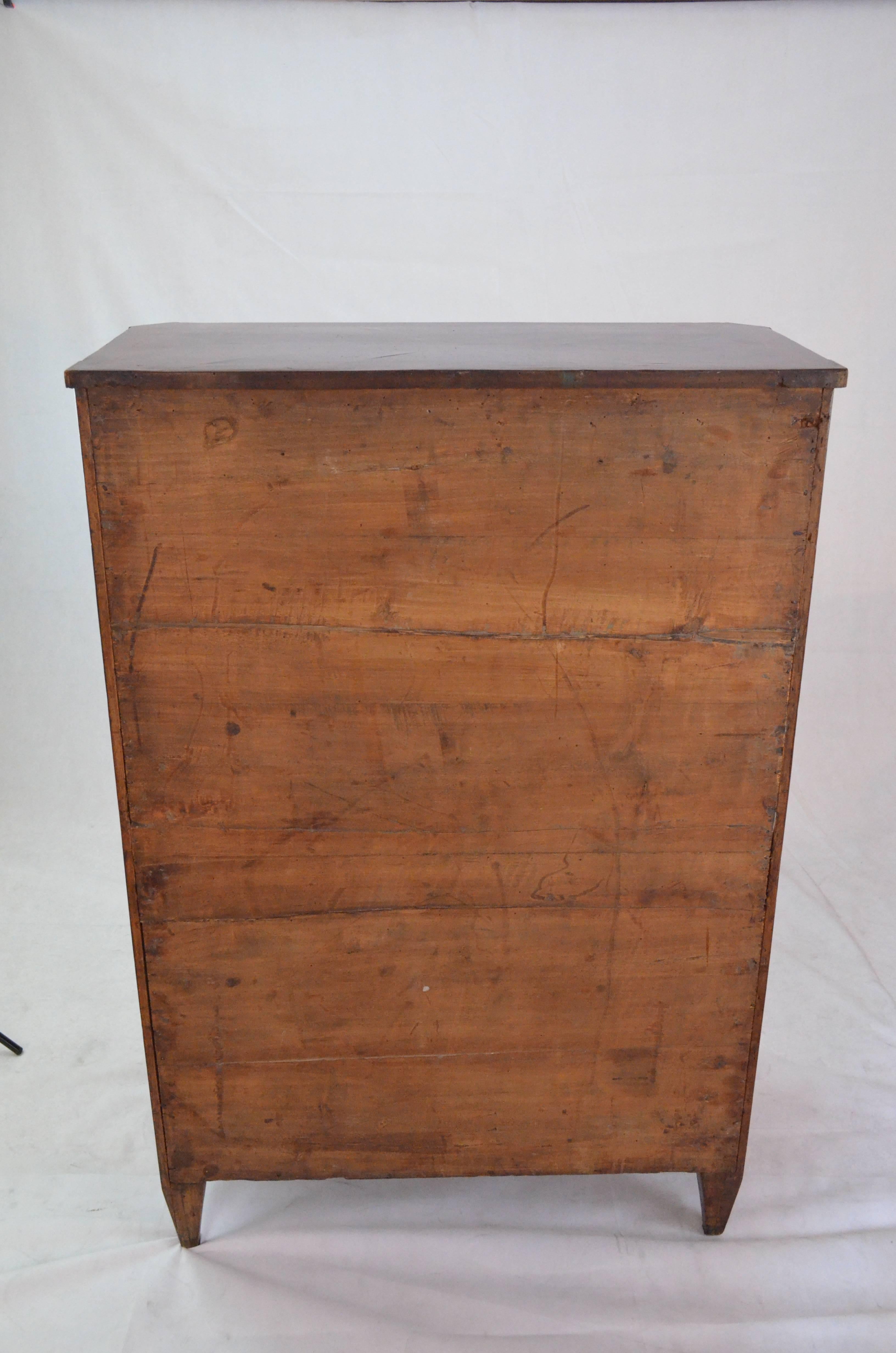 18th Century Italian Venereed Wanut Fall Front Secretaire 4