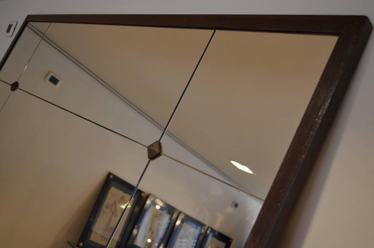 Contemporary Made to Measure Industrial Floor Mirror Iron Frame For