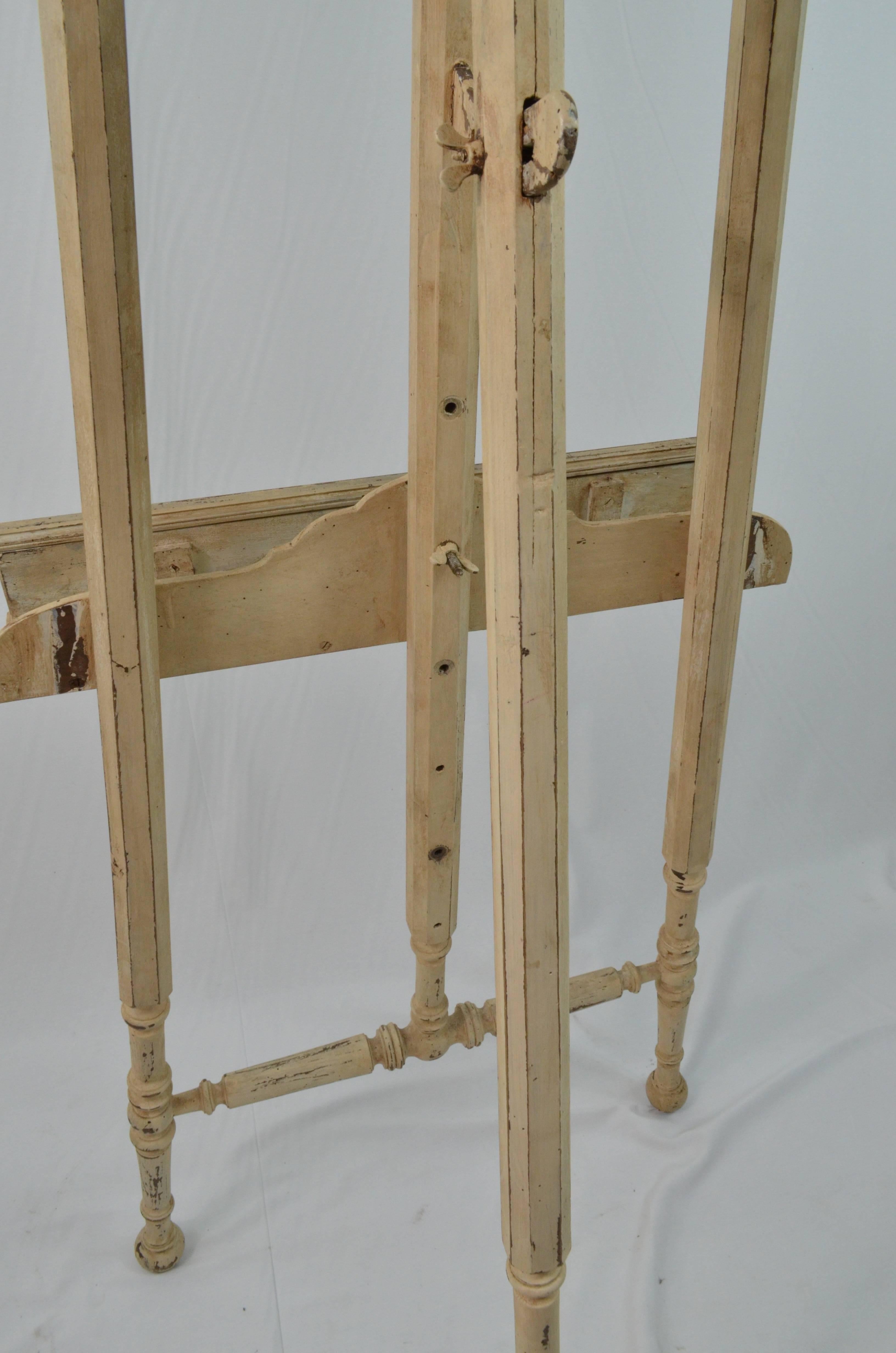 19th Century Lacquered Easel 2