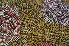 Vintage Pink Red Purple Rose Jacqmar Silk Scarf with Irish Linen Cushion Pillow