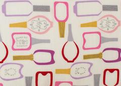 Vintage Lulu Guinness Silk Scarf with Irish Linen Cushion Pillow