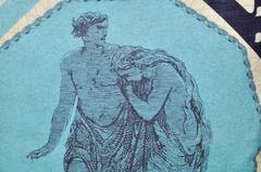 Vintage Jean Paul Gaultier Scarf with Irish Linen Cushion Pillow