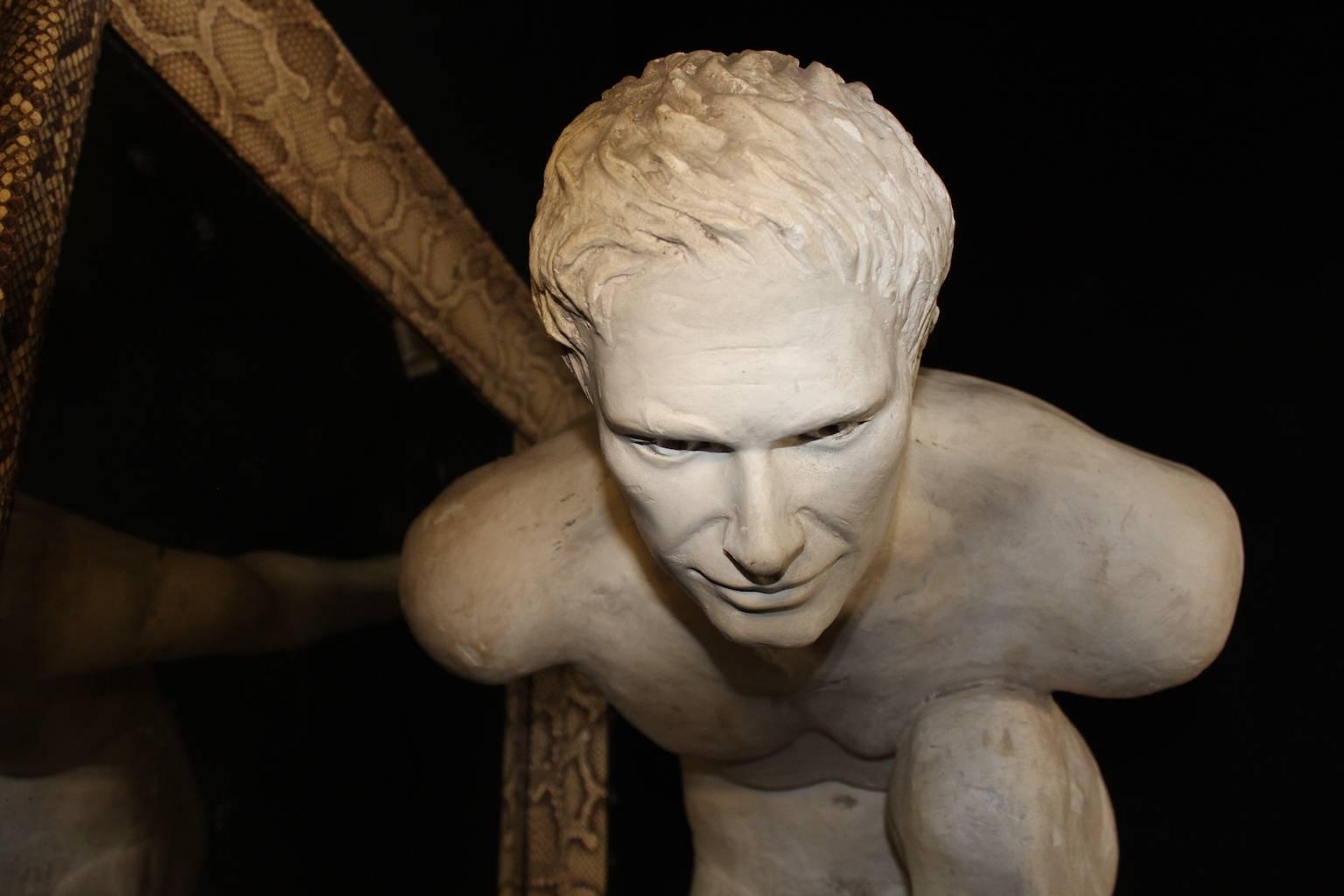 italien Sculpture en plâtre des années 1970 « Artist Proof » en vente