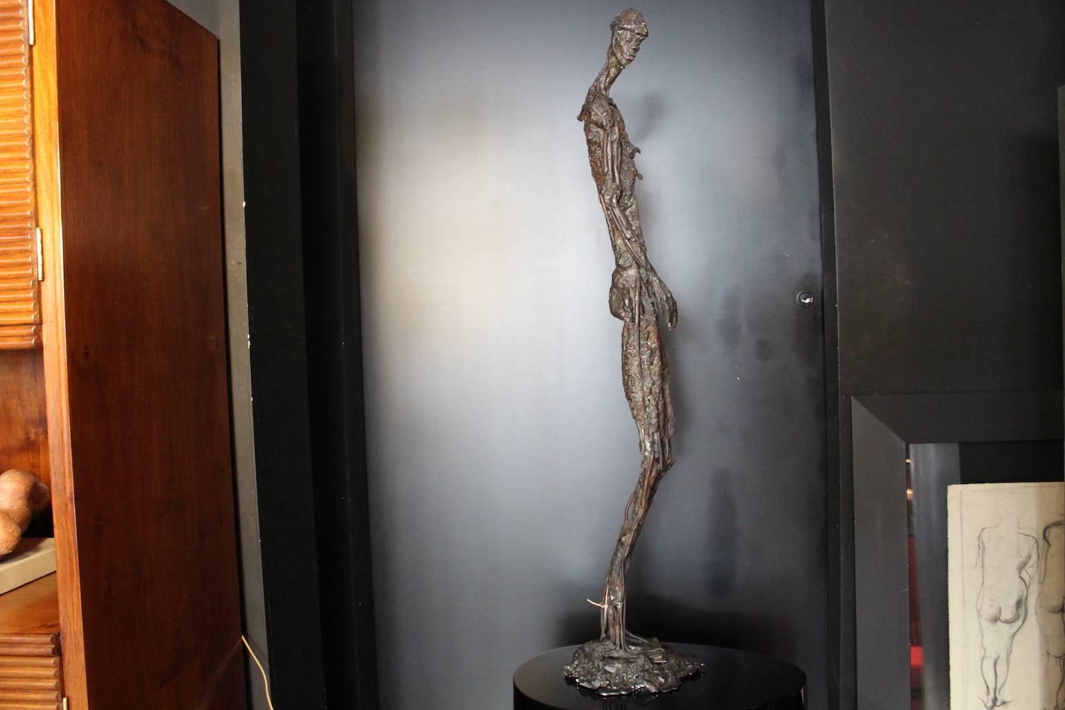 Forged 1990s Modern Sculpture For Sale