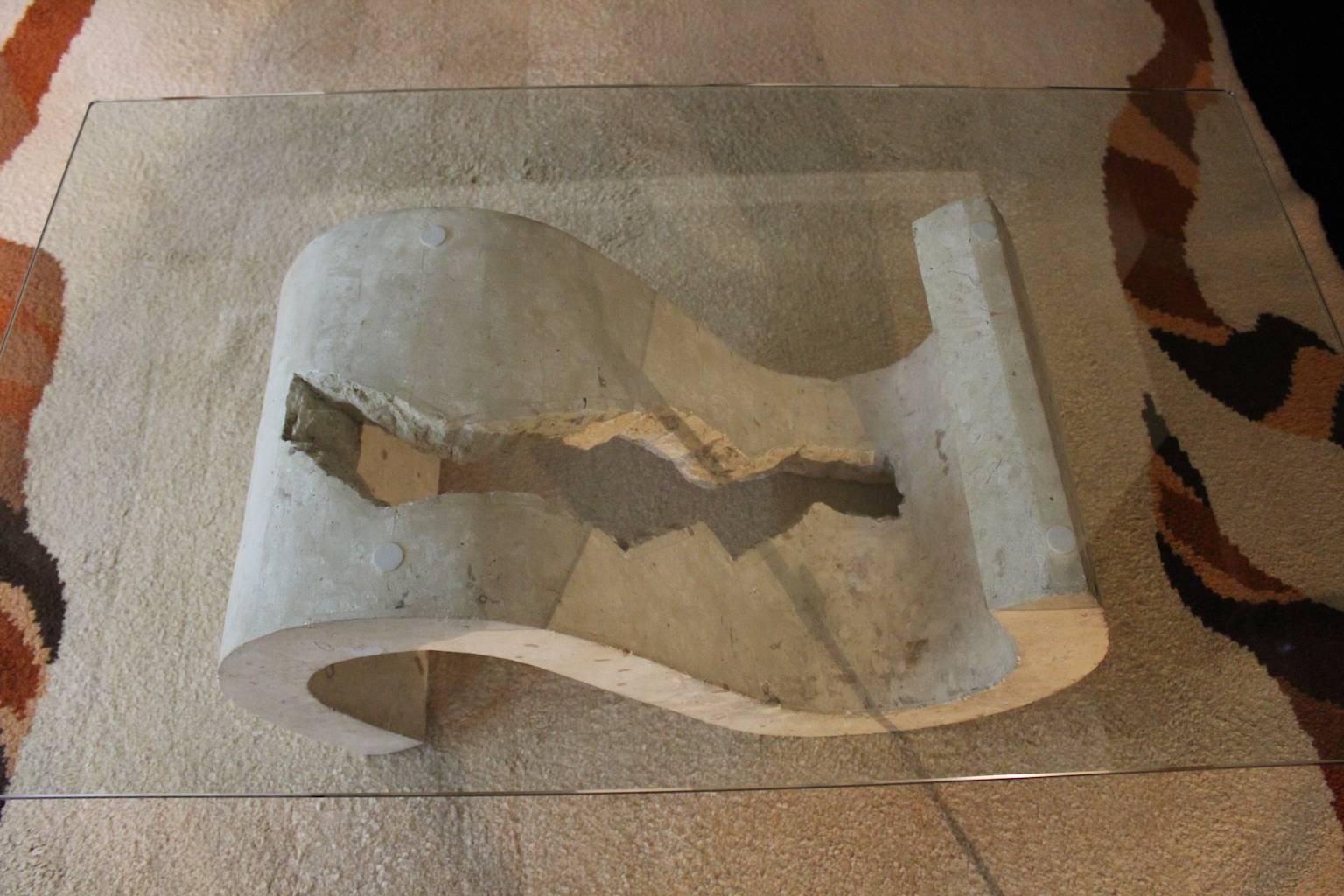 table basse sculpture 