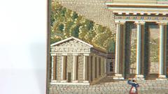 "Brandenburg Gate, " Tortoise Shell, Gold Snuff Box and Micromosaic, 18th Century