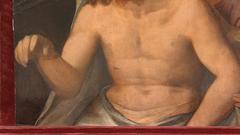 Renaissance Painting "Pieta' with Angel" by Palma il Vecchio, Italy, 1520