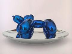 Jeff Koons Dog, Blue 2002
