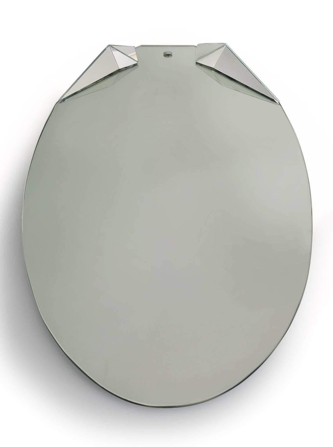 Contemporary Transglass Mirror Designed by Tord Boontje and Made by Artisans in Guatemala For Sale
