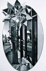 Trans Glass Mirror Star Design by Tord Boontje Made by Artisans in Guatemala