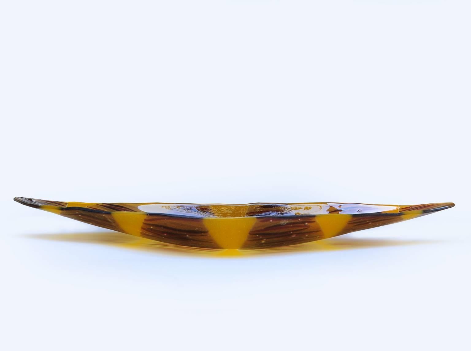 In 1990 custom-made one of a kind for a an Artecnica table exhibited at an gallery made by a French female glass make in Los Angeles,
she sold her main collection exclusively to Barneys NY.