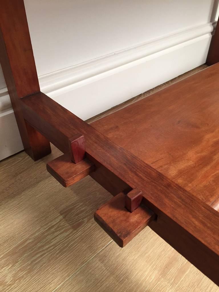 Modernist 1940s French Cherrywood Coffee Table 3