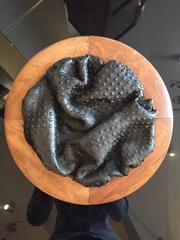 Unique Abstract Ceramic Wall Sculpture, Dated 1966