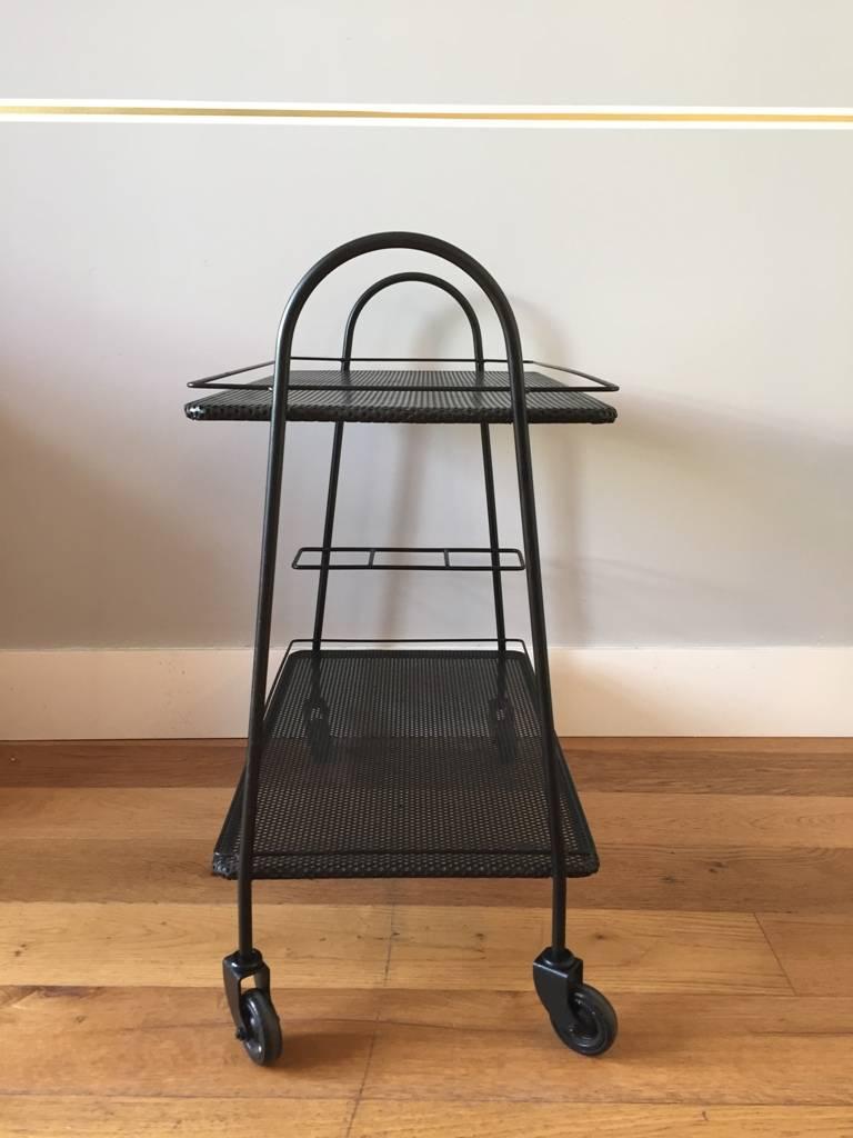French 1950s Drinks and Cocktail Trolley In Good Condition In London, GB