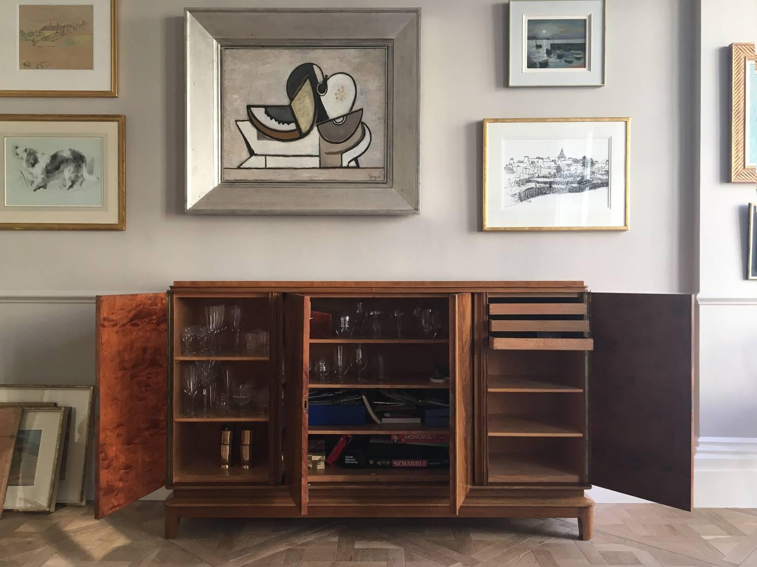 Superb Art Deco Sideboard Attributed to Axel Larsson 1
