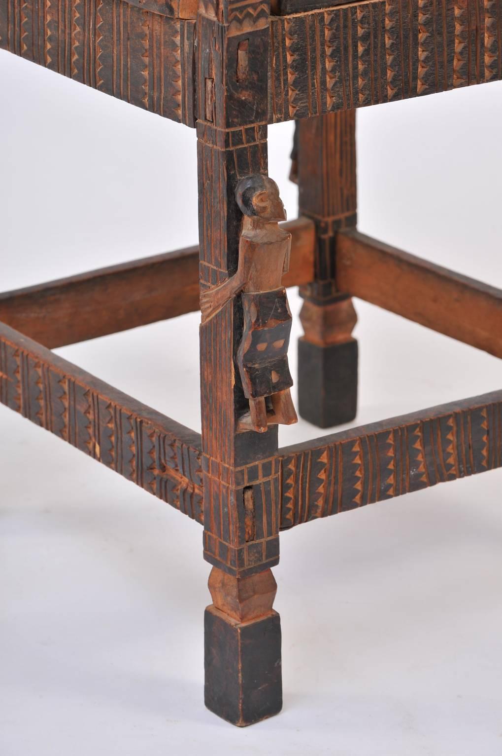 Pair of Tribal Chokwe Chairs 3