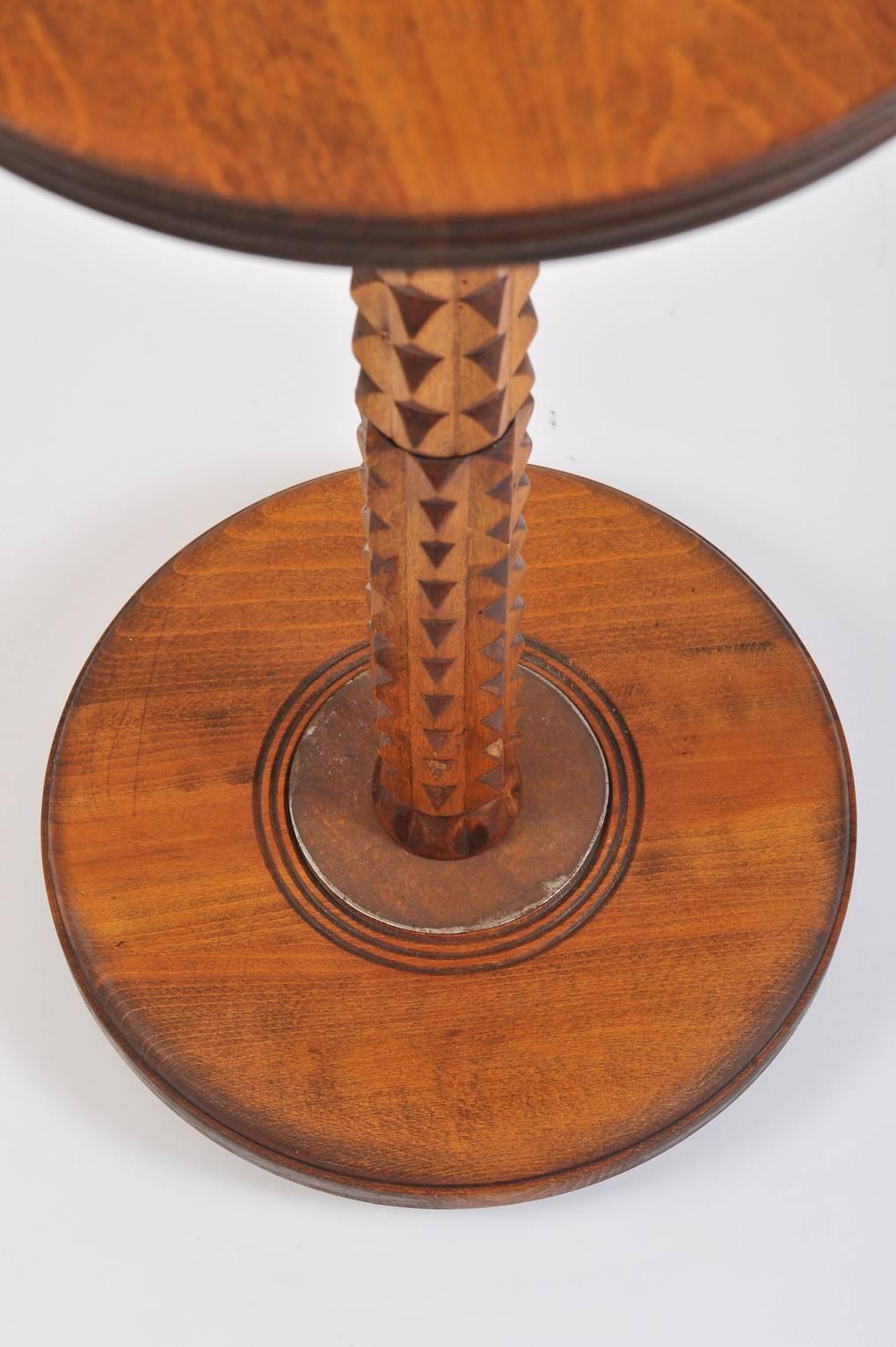 Unusual French Side Table or Pedestal 3