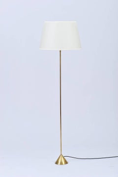 lampadaire en laiton des années 1950 par Lars Toller