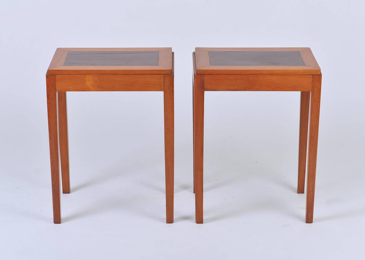 Pair of Art Deco Side Tables In Excellent Condition In London, GB