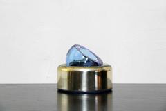 Rare Biglia Crystal Ashtray by Joe Colombo for Arnolfo di Cambio, Italy, 1968