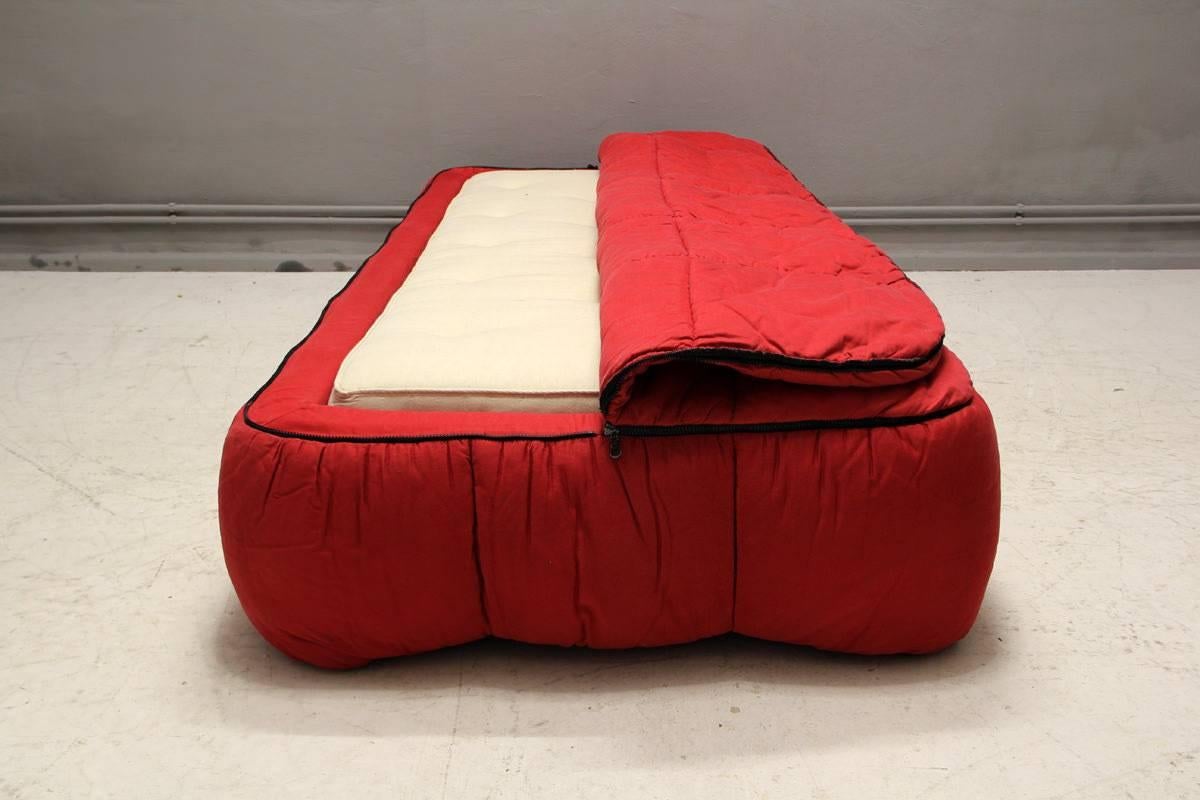 Italian Strips Single Bed by Cini Boeri for Arflex, Italy, 1972 For Sale