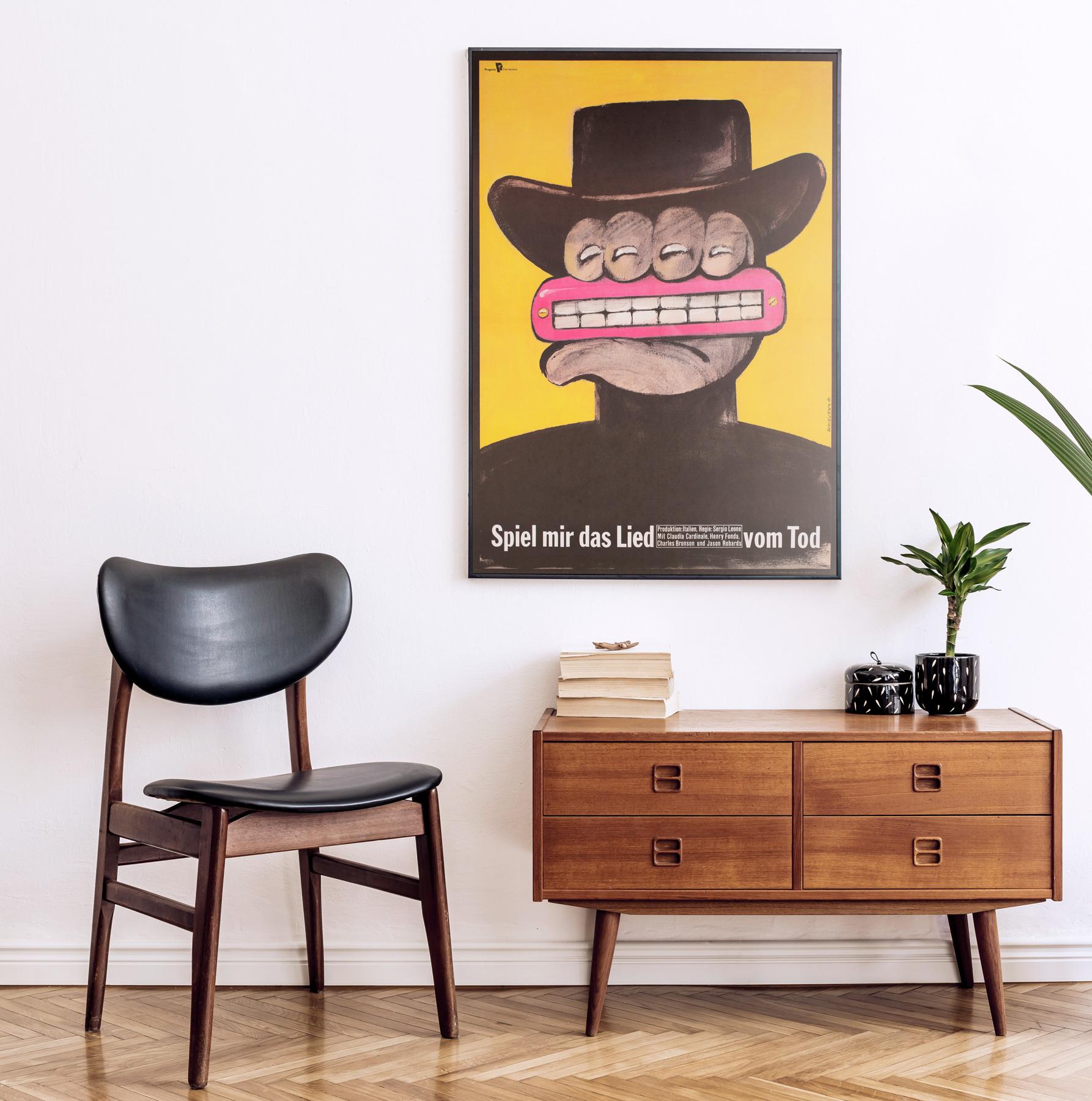 Once Upon a Time in the West 1968 East German Film Poster, Thomas Schleusing 4