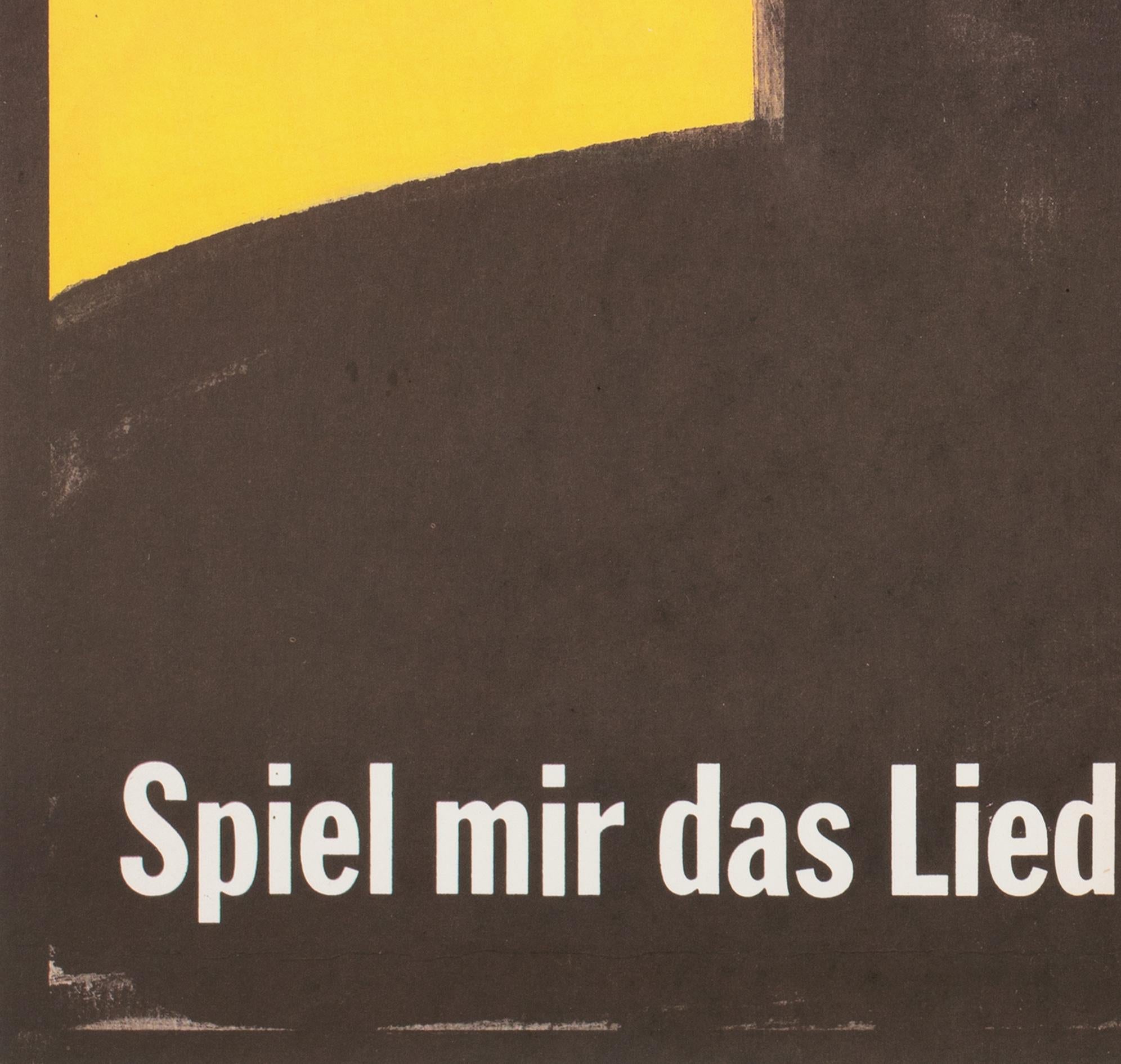 Once Upon a Time in the West 1968 East German Film Poster, Thomas Schleusing 8