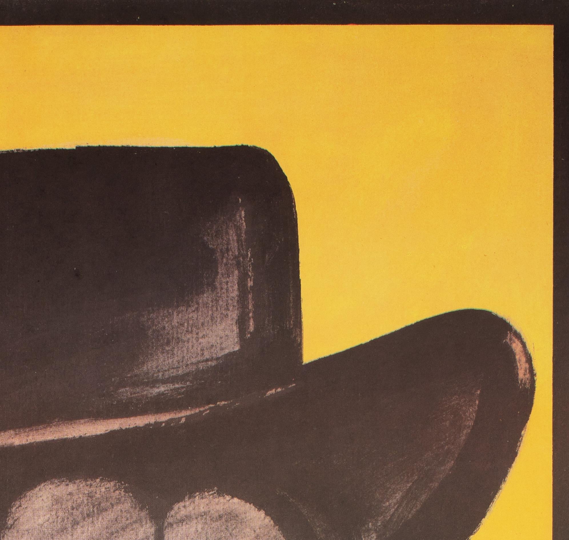 Once Upon a Time in the West 1968 East German Film Poster, Thomas Schleusing 5