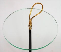 Elegant Italian Mid-Century Side Table or Gueridon, 1950s