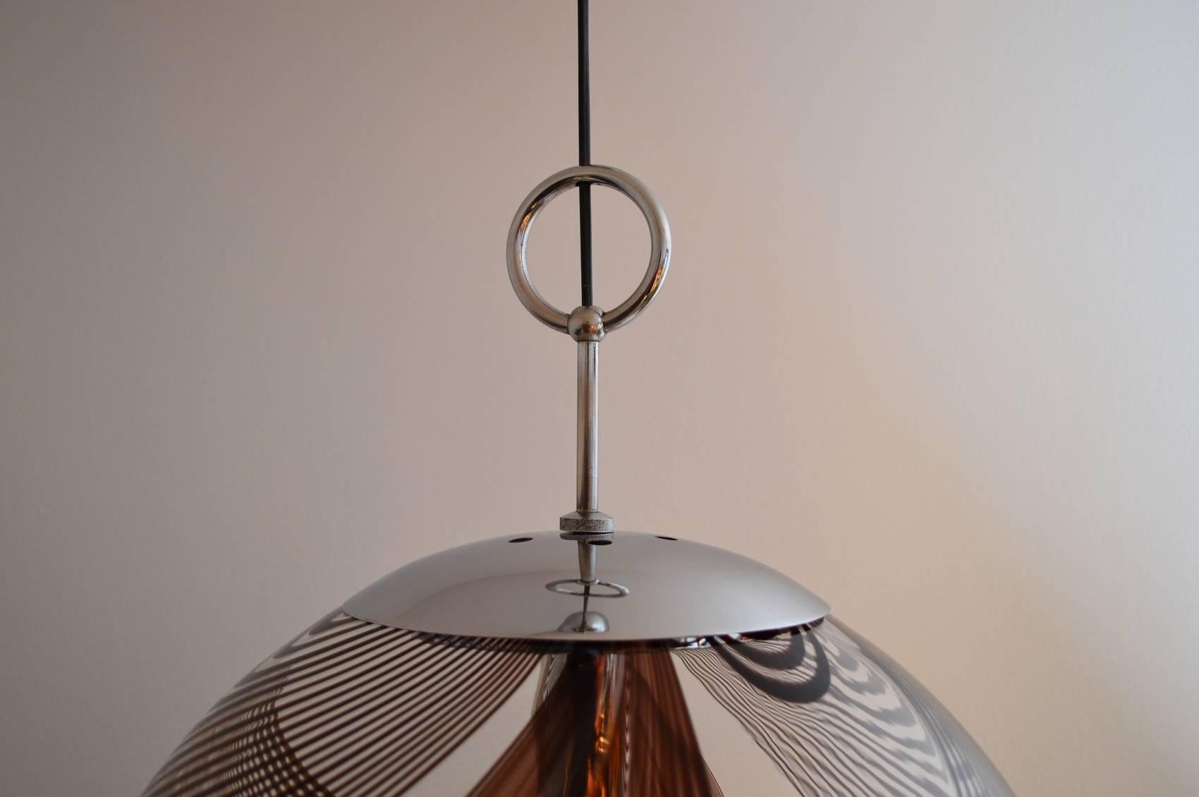 Mid-20th Century Italian Murano Pendant lamp by Lino Tagliapietra for La Murrina, 1960