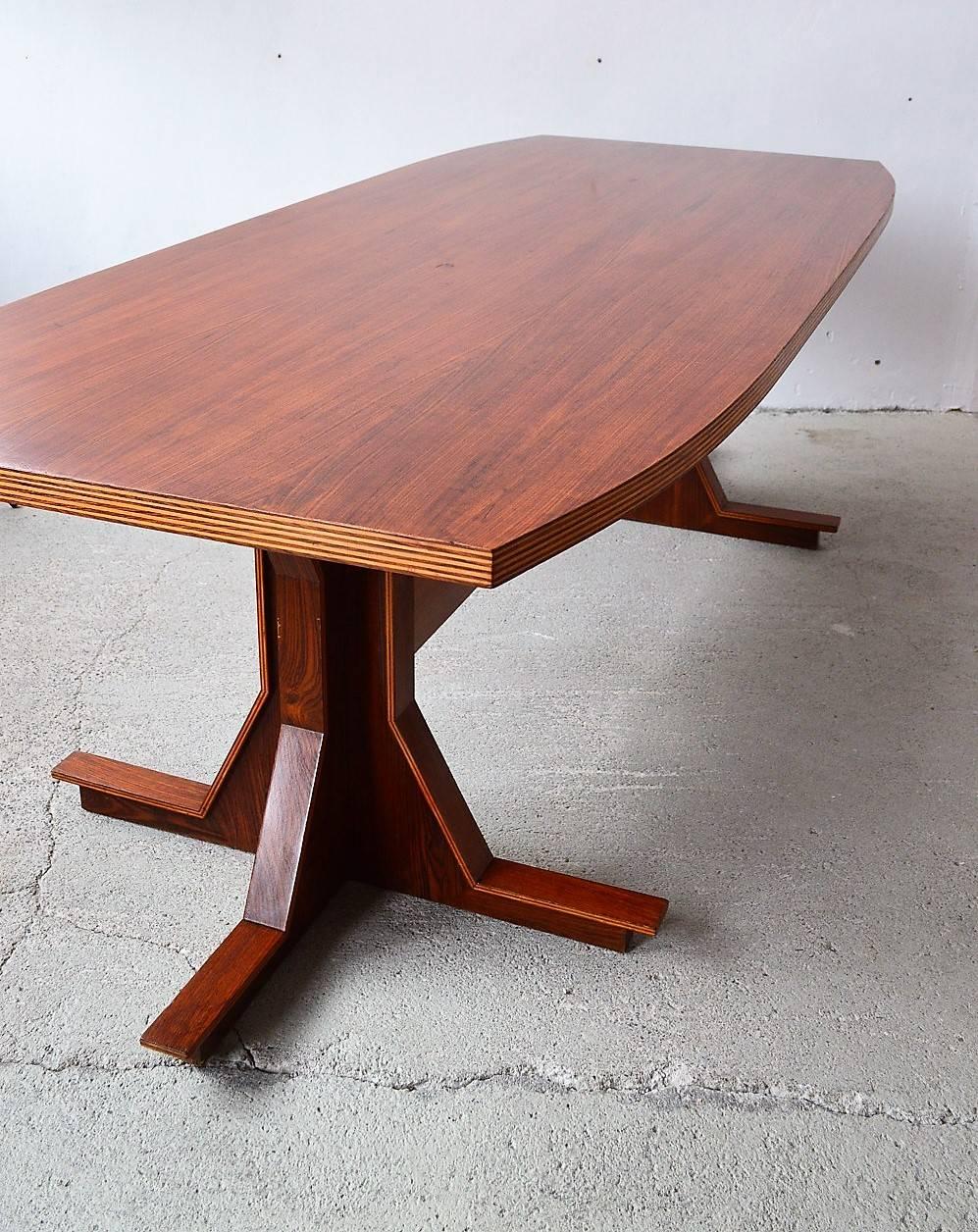Mid-20th Century Italian Midcentury Dining or Conference Table, 1950s For Sale