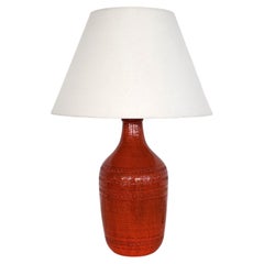 Aldo Londi Large Vintage Ceramic Table Lamp for Bitossi, 1960s