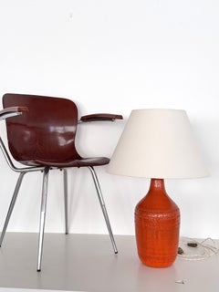 Aldo Londi Large Vintage Ceramic Table Lamp for Bitossi, 1960s