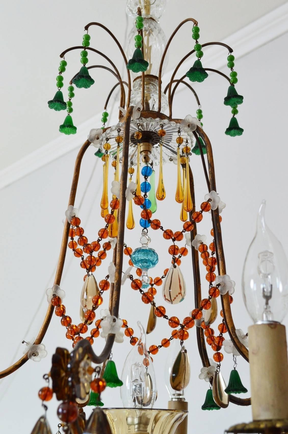 bohemian style chandelier