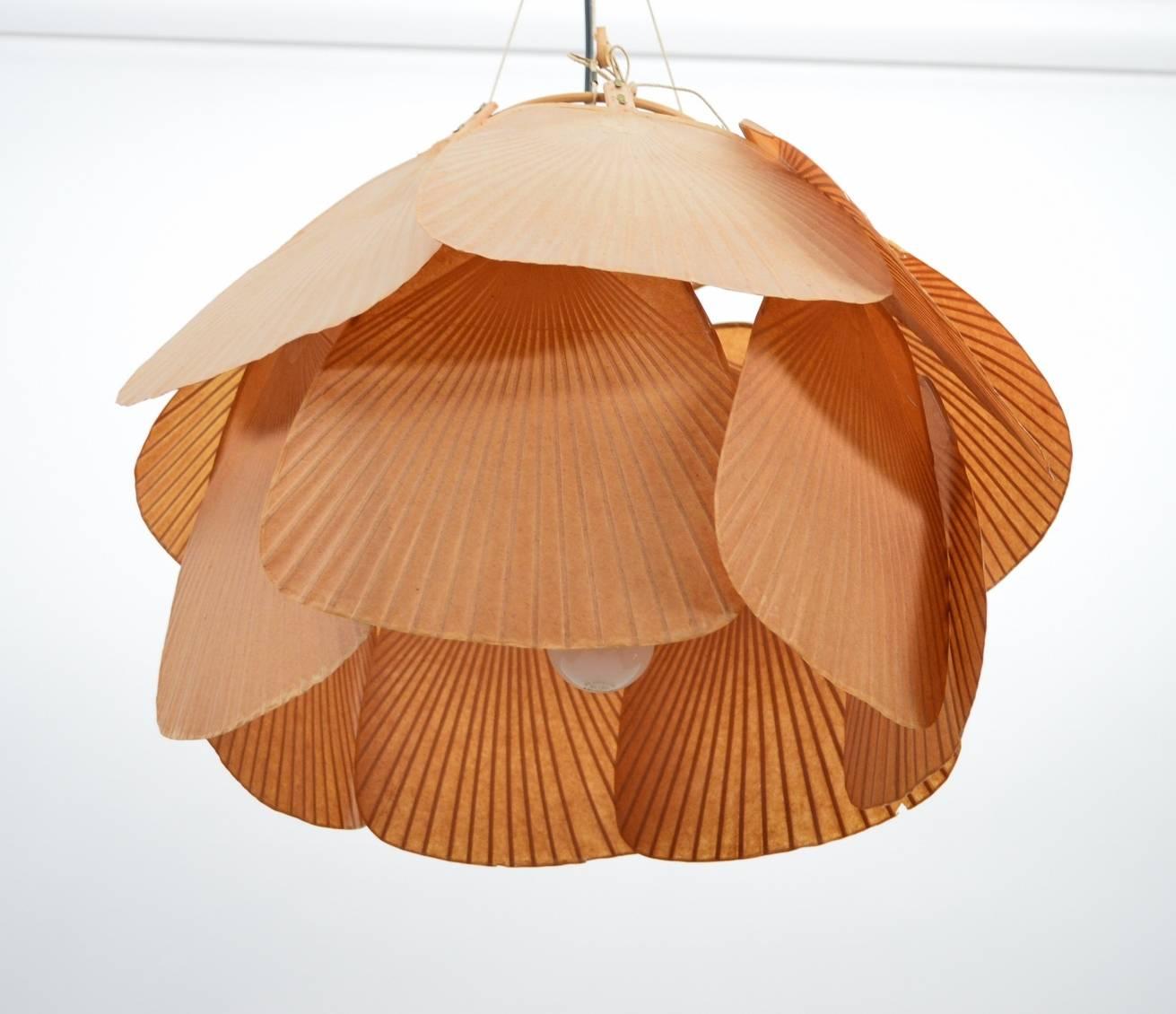 Italian Rare Ju-Yon Ceiling Lamp by Ingo Maurer, 1973