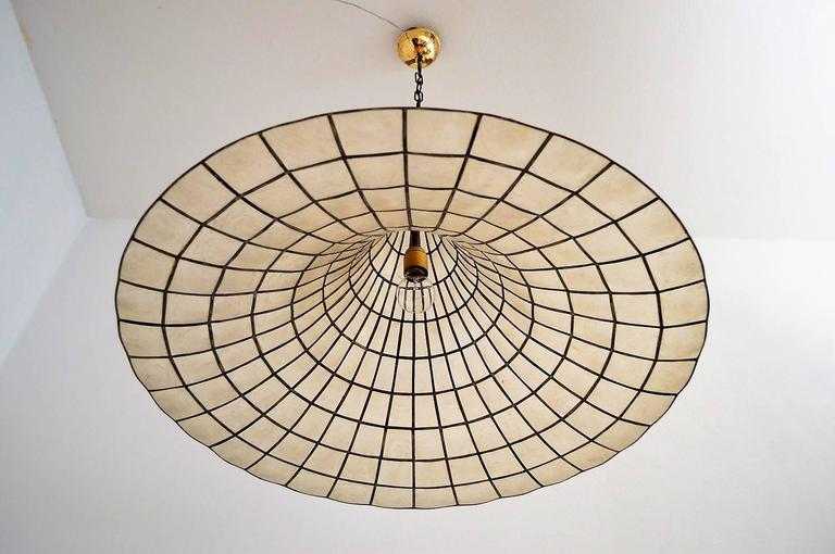 Hugh Nacre or Mother-of-Pearl Brass Lamp, Italy, at 1stDibs mother of pearl ceiling light