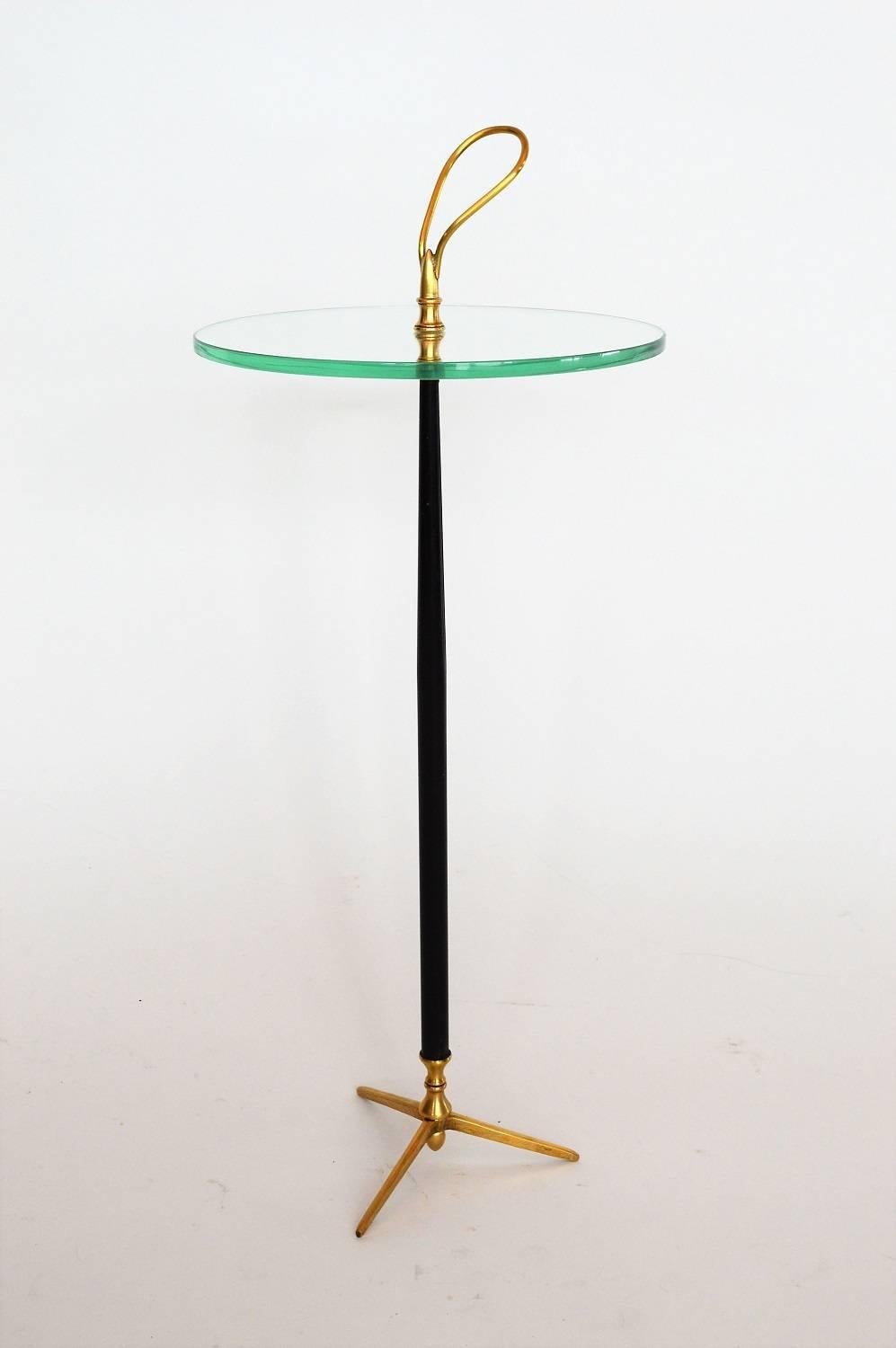 Mid-20th Century Elegant Italian Mid-Century Side Table or Gueridon, 1950s