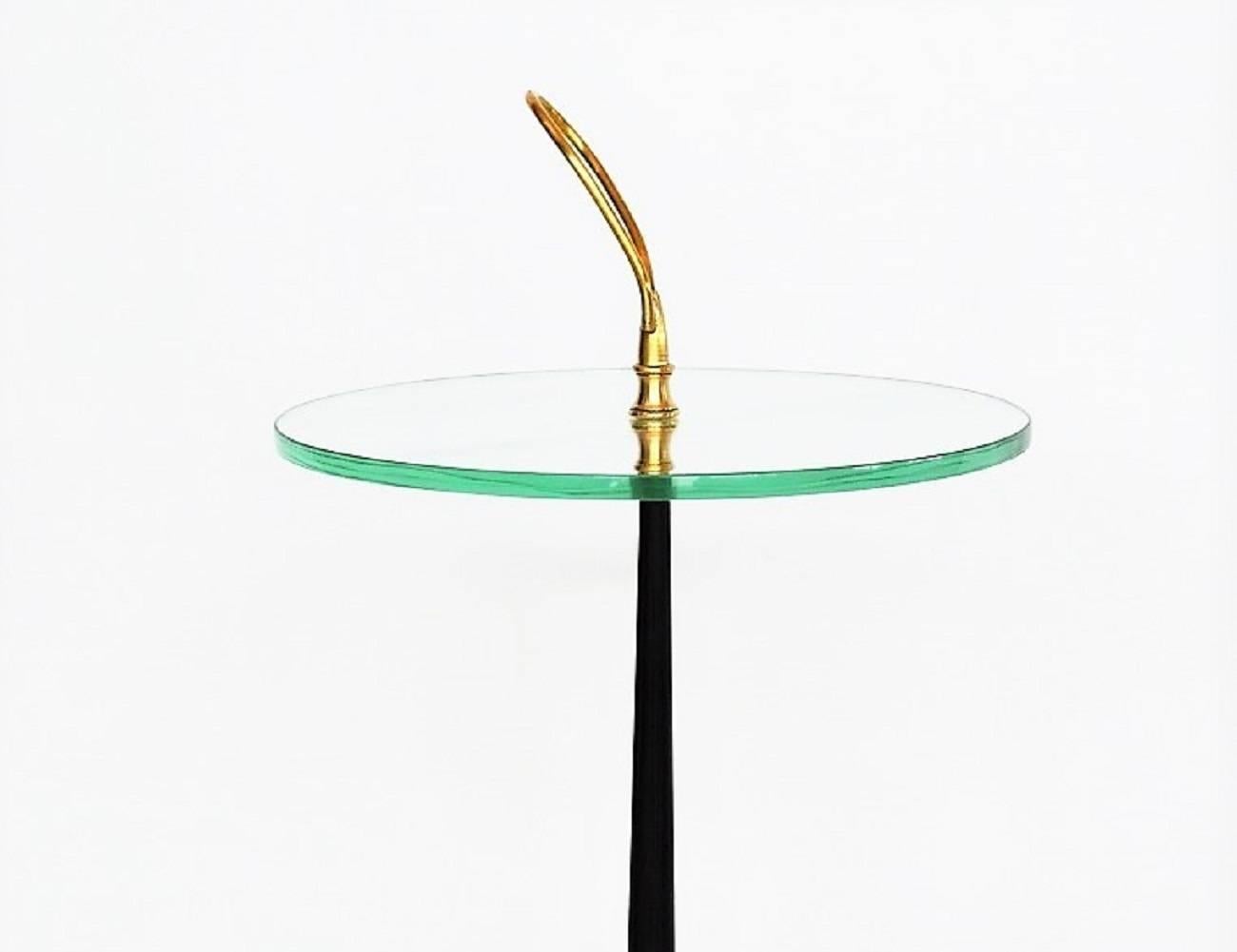 Elegant Italian Mid-Century Side Table or Gueridon, 1950s 2