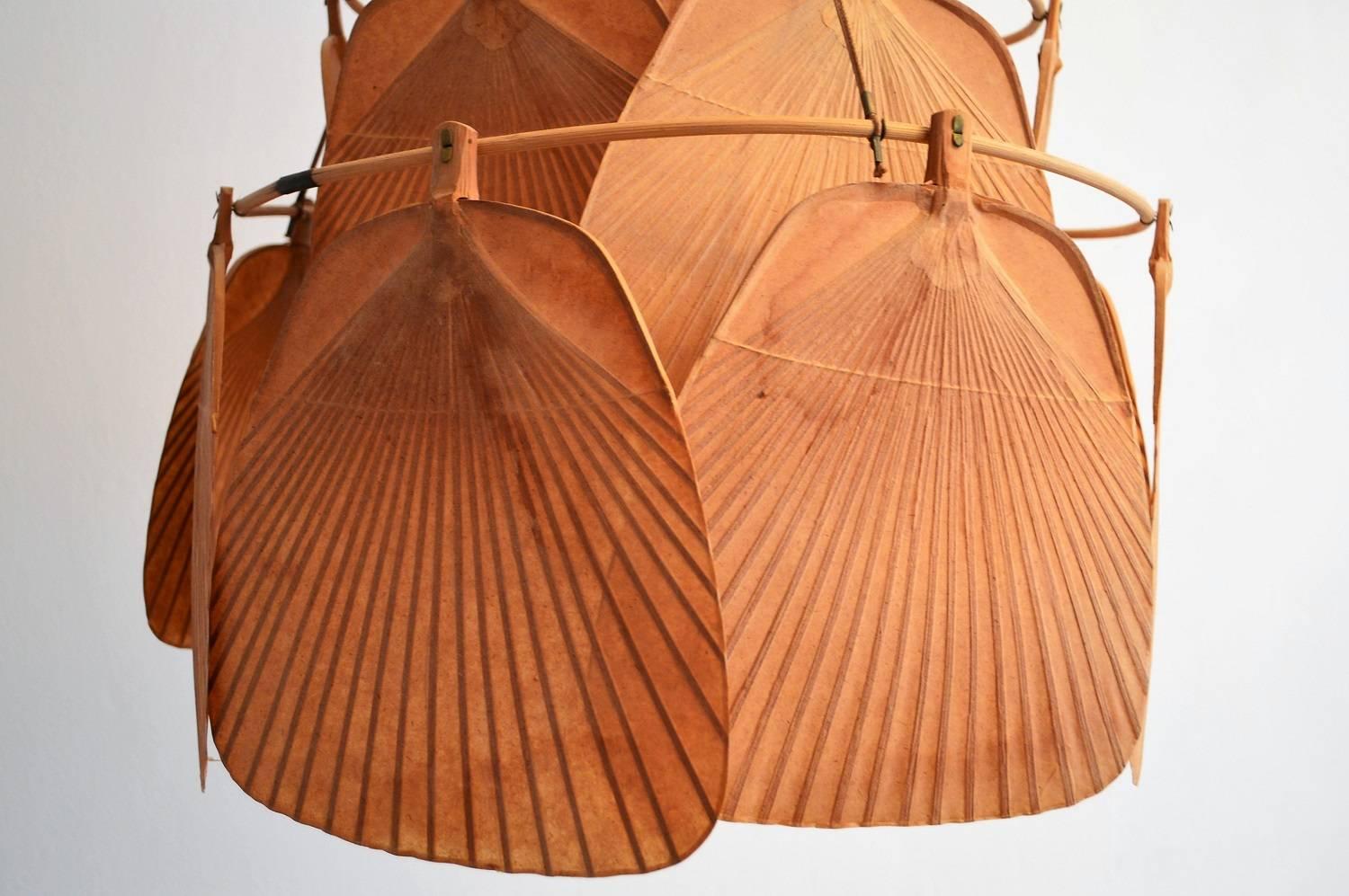 Rare Ju-Ku Ceiling Lamp by Ingo Maurer, 1970s 2
