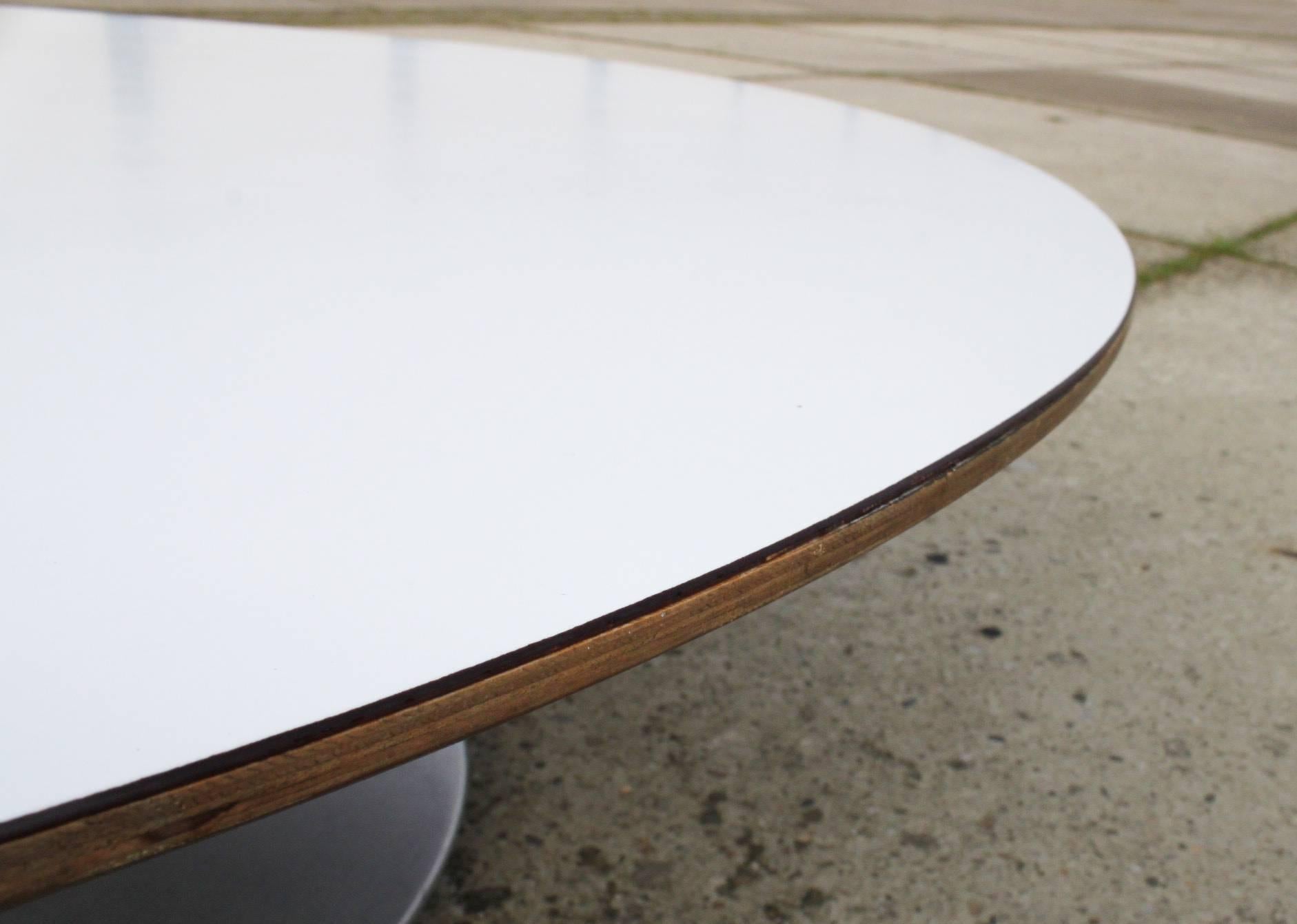 Stainless Steel Coffee Table by Pierre Paulin for Artifort, 1960s For Sale