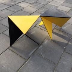 Ronald Willemsen Side Tables by Metaform, circa 1980s