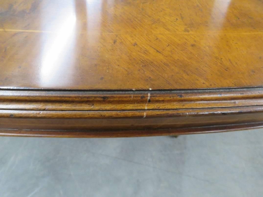 20th Century Jonathan Charles Biedermeier Style Dining Table