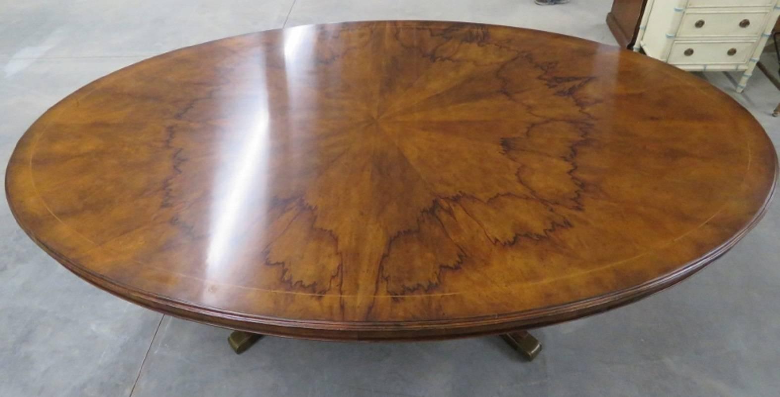 Jonathan Charles Biedermeier Style Dining Table 1