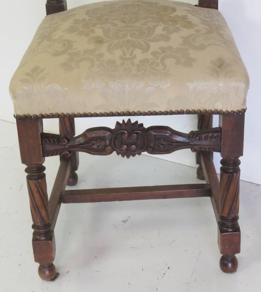 Eight 19th Century Carved Dining Chairs 2