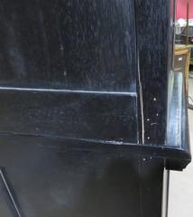 Pair of Restoration Hardware Ebonized Bookcases