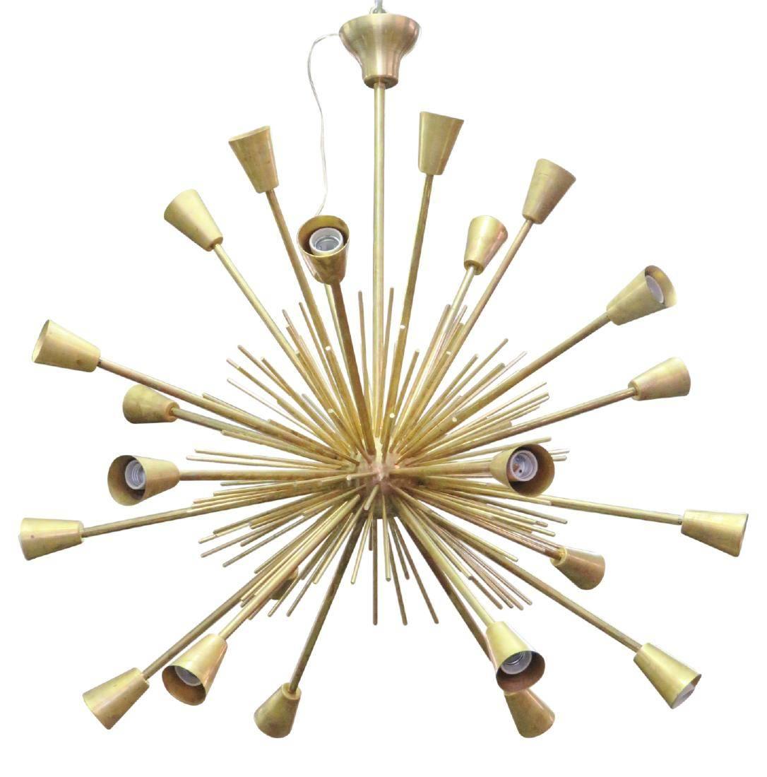 Modern Design Brass Sputnik Chandelier