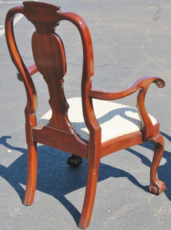 Six Henkel Harris Mahogany Dining Chairs