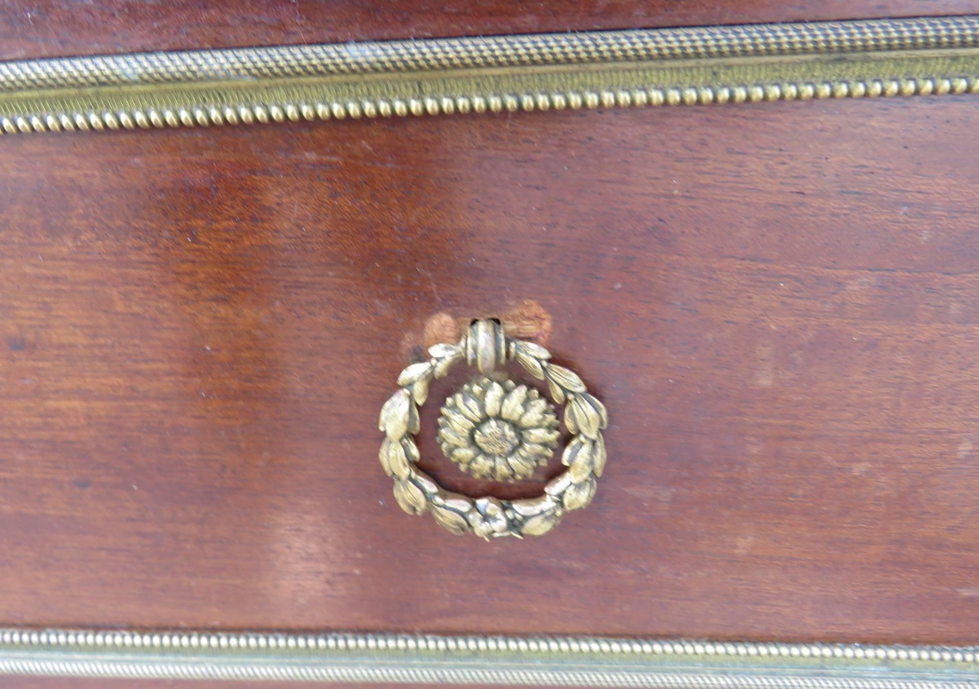 20th Century 19th Century Francois Linke Louis XV Style Marble Top Commode Dresser 