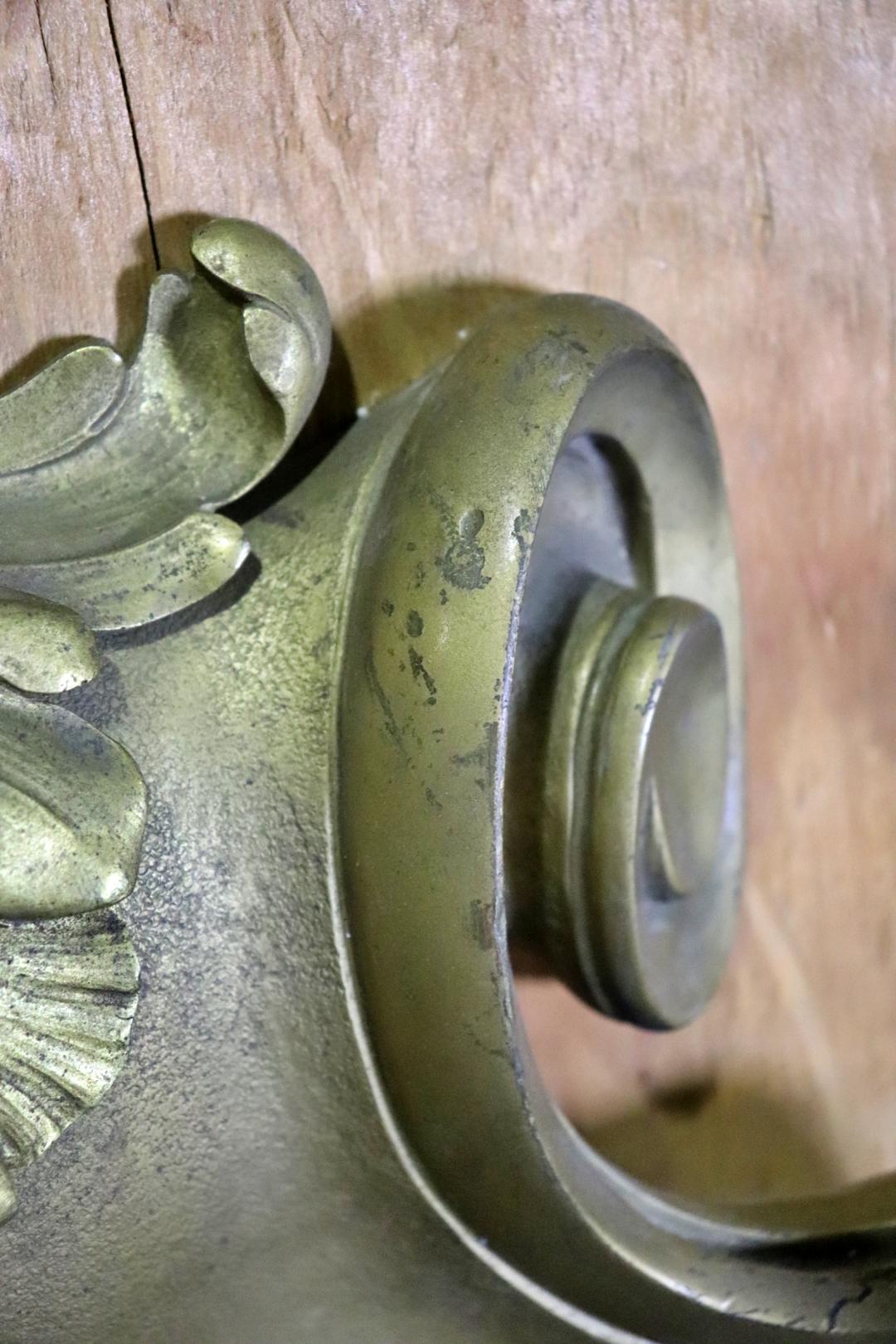 Coppia di scensori a 5 bracci francese dell'inizio del 19° secolo, di dimensioni da palazzo in vendita 1